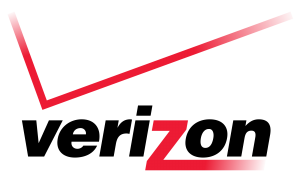 The Verizon logo featuring a stylized check mark and the letter 'Z' in a dynamic design.