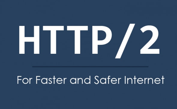 A graphic promoting HTTP/2,emphasizing its benefits for a faster and safer internet.