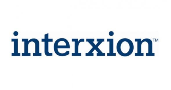 Logo of Interxion,a data center service provider.