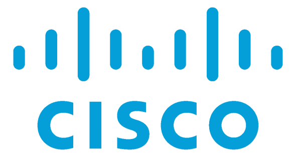 Cisco logo consisting of the word 'CISCO' accompanied by vertical bar elements in blue.