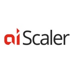 Logo of aiScaler,featuring a stylized 'ai' in red and the word 'Scaler' in black.