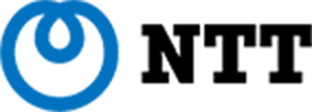 A logo featuring the name of the company in blue with a modern design.