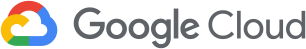 Logo of Google Cloud featuring a colorful cloud design next to the text 'Google Cloud' in gray.