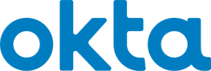 Logo of Okta,a company specializing in identity and access management.