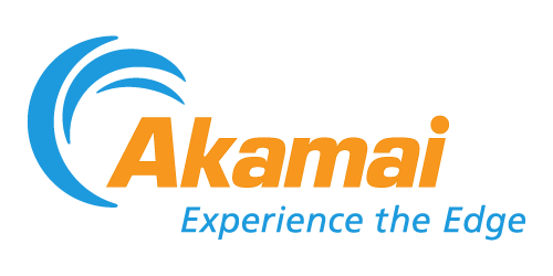 Akamai logo with a blue wave and orange text stating 'Experience the Edge'.