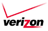 Logo of Verizon with a red check mark and the word 'verizon' in black font.