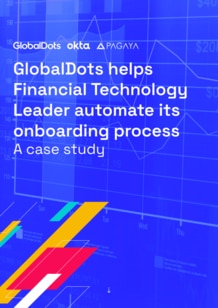 Case study on automation in financial technology onboarding process.